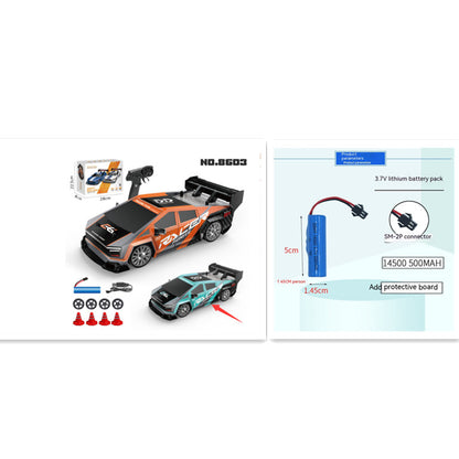 Voiture de course télécommandée à grande vitesse RC Drift, jouets éducatifs
