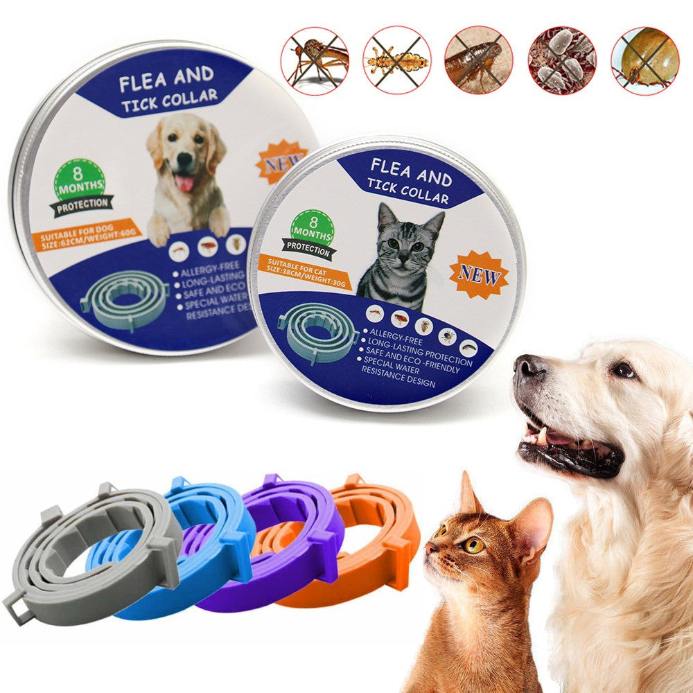 Pet Collar Silicone Adjustable Dogs And Cats Collar Protection