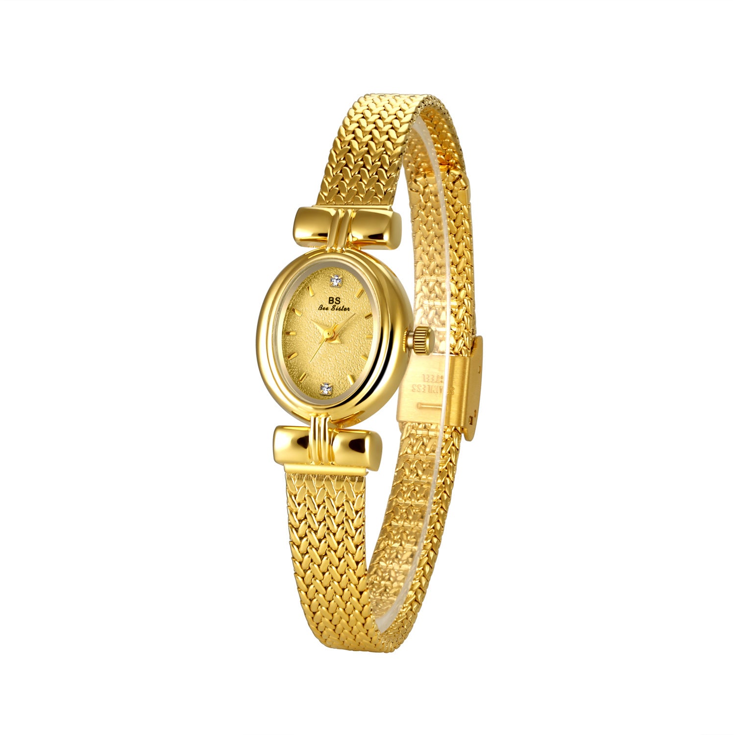 Montre en argent de petite taille au tempérament de luxe léger, style bijoux mi-anciens