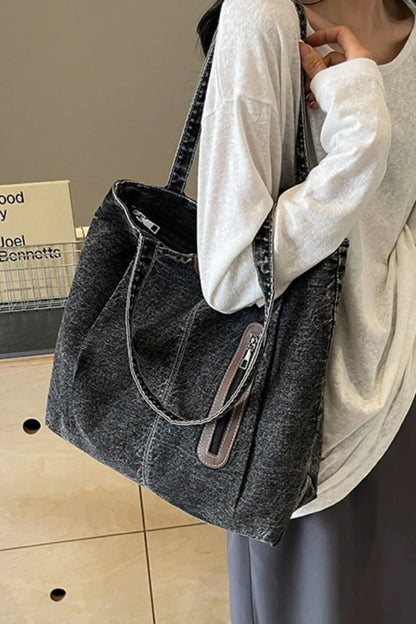 Bolso de mezclilla mediano