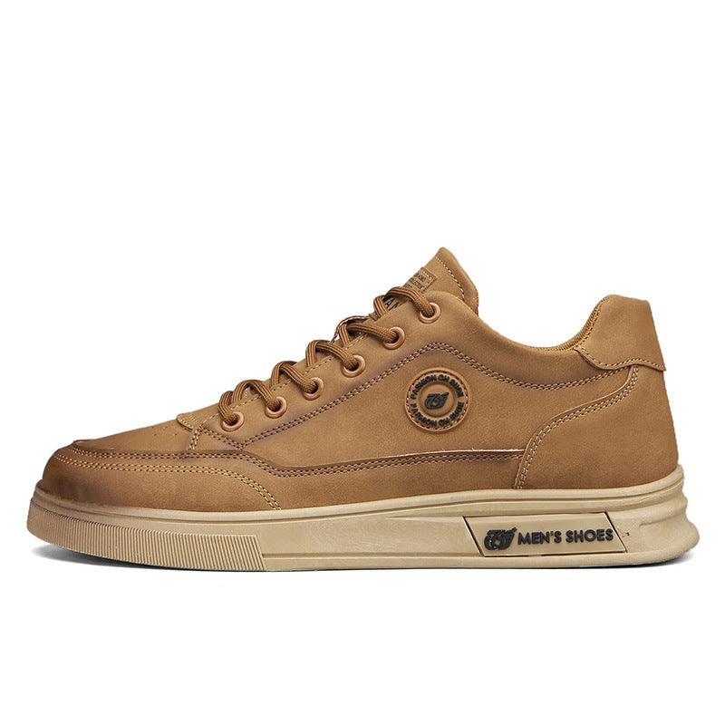Zapatos de cuero Martin estilo workwear británico