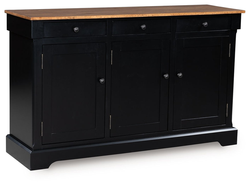 Wildenauer - Dining Room Buffet - Brown / Black-0