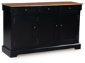 Wildenauer - Dining Room Buffet - Brown / Black-0