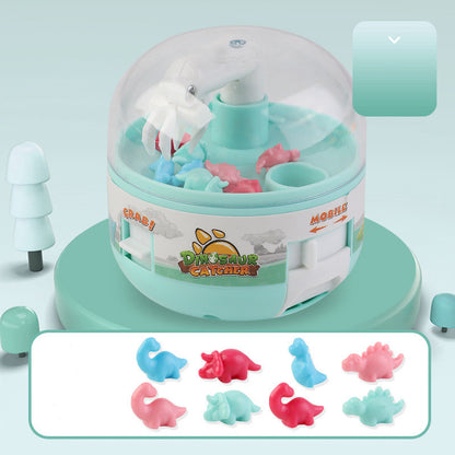 Jouet Gashapon pour Enfants Mini Machine à Pince Dinosaures Jouets pour Enfants