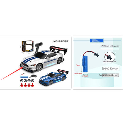 Voiture de course télécommandée à grande vitesse RC Drift, jouets éducatifs