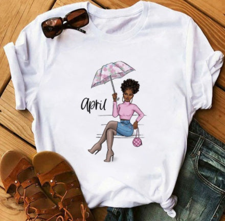 Camiseta de manga corta holgada para mujer