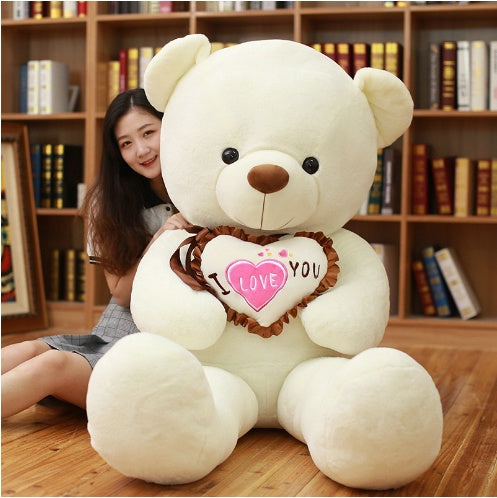 Ours en peluche Poupée de chiffon Fille Mignonne Grande Peluche Ours