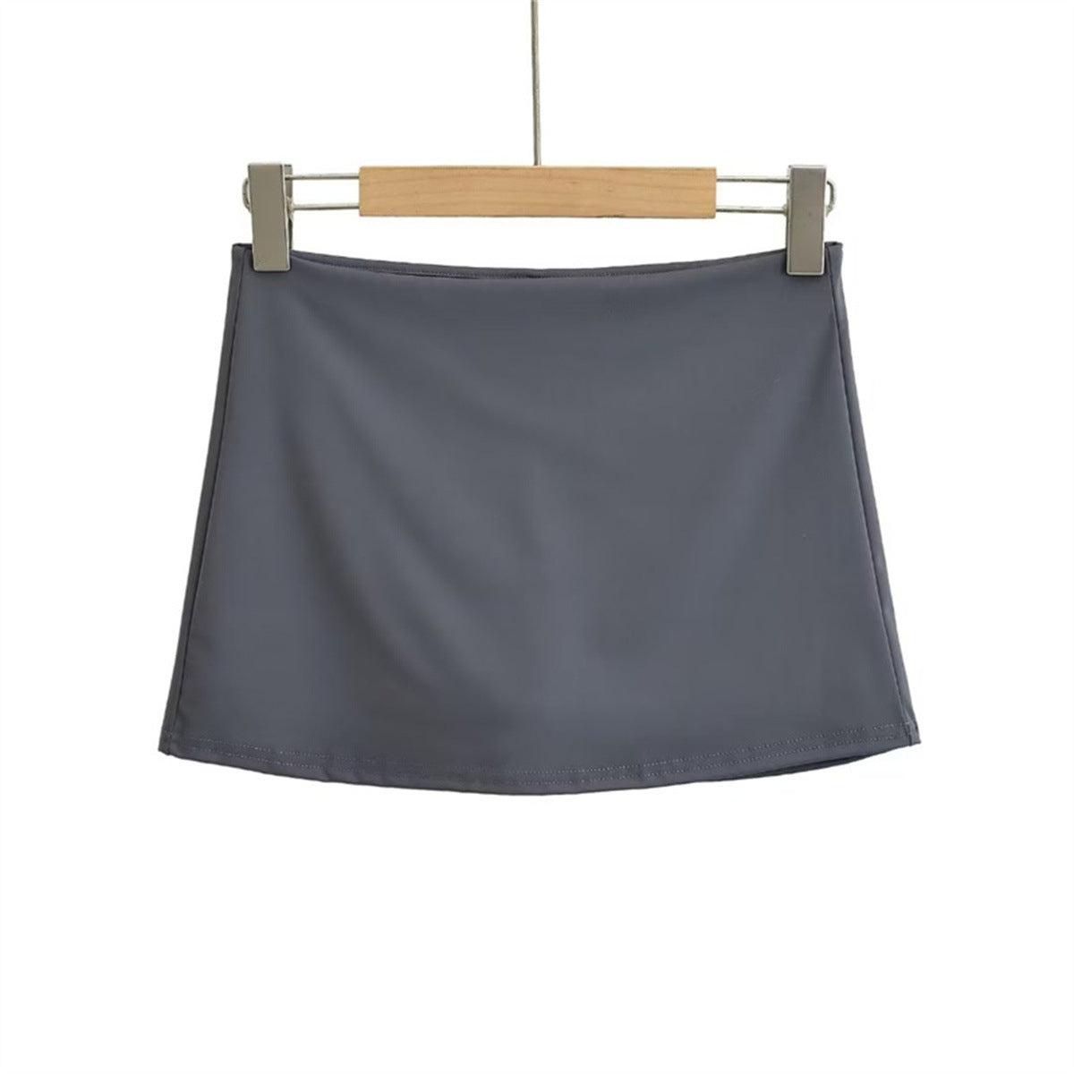 Jupe courte taille basse de sport rétro extensible coupe slim pour femme