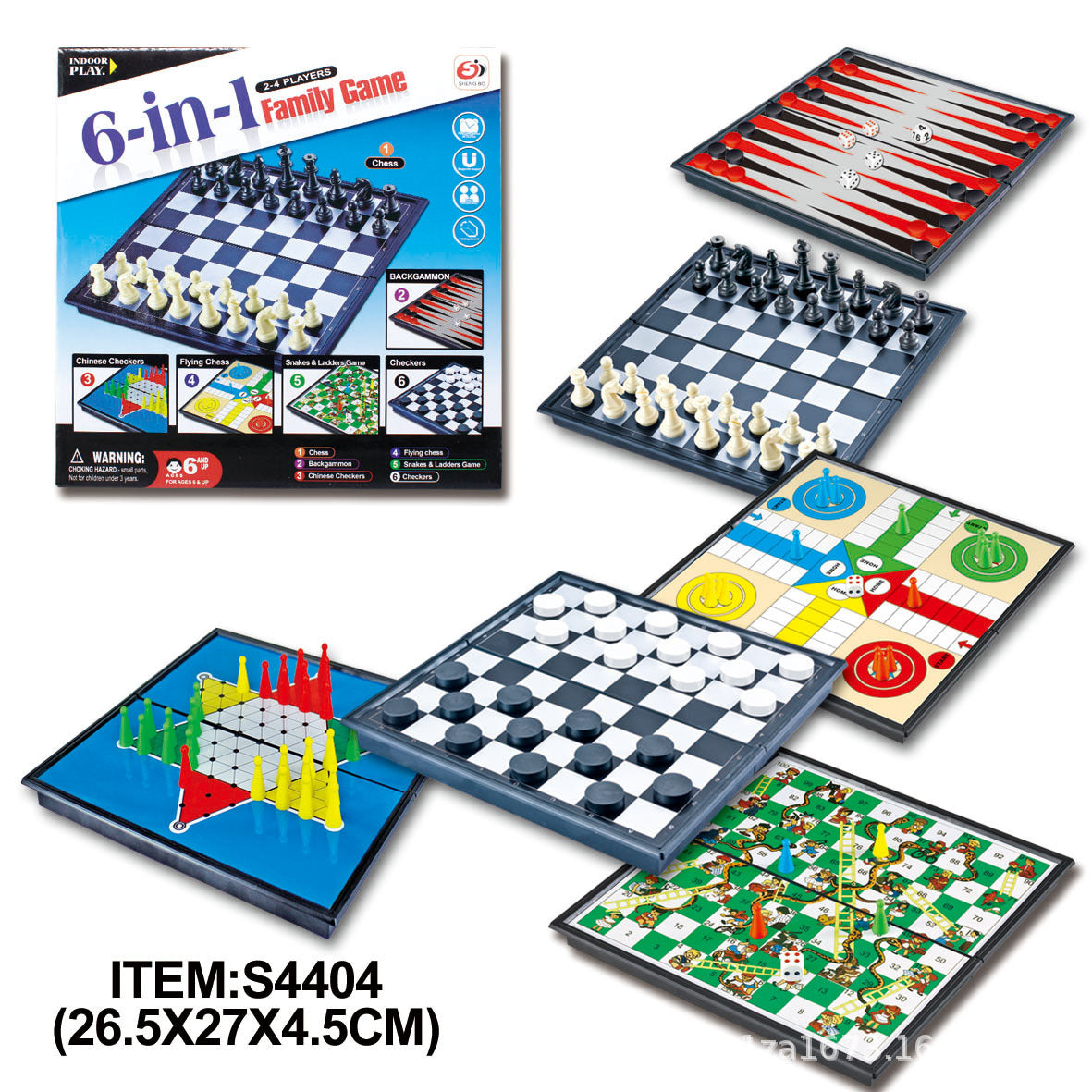 Juego de Mesa Plegable Magnético Damas Backgammon Serpientes y Escaleras Ajedrez de Avión