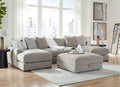 Aslan Court 5-Piece Modular Sectional Sofa Ottoman Set-0