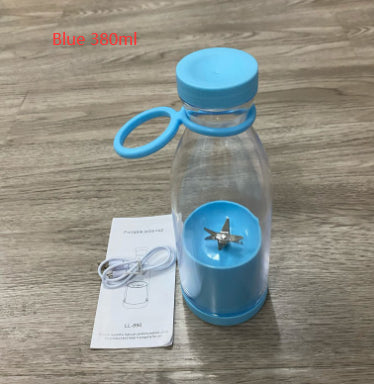 Licuadora eléctrica de 350 ml, batidora, licuadora, máquina recargable por USB, batidora portátil doméstica, vaso mezclador, kit de herramientas de cocina