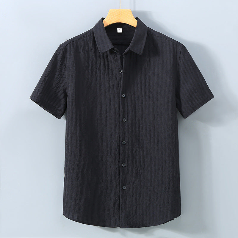 Chemise Homme Anti-UV Ample Coton Respirant