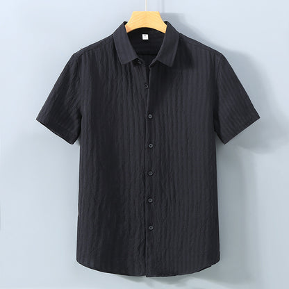 Chemise Homme Anti-UV Ample Coton Respirant