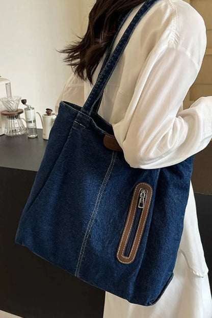 Bolso de mezclilla mediano