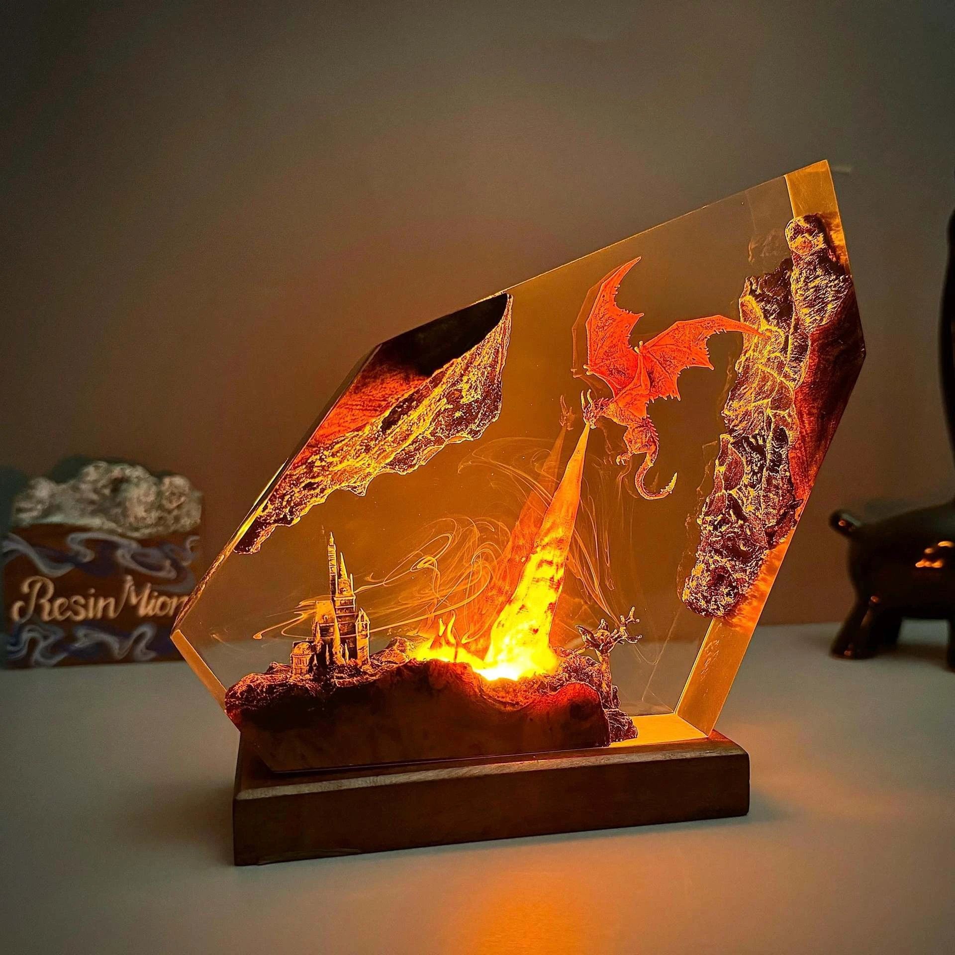 Dragonite Movie Model Night Light Resin Lamp by eprolo