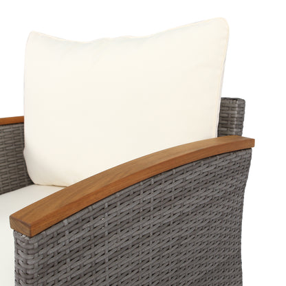 9-piece Patio rattan furniture set