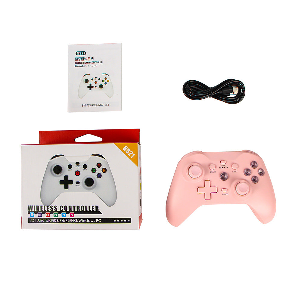 Manette de jeu sans fil Bluetooth compatible avec les jeux Android, iOS et PC