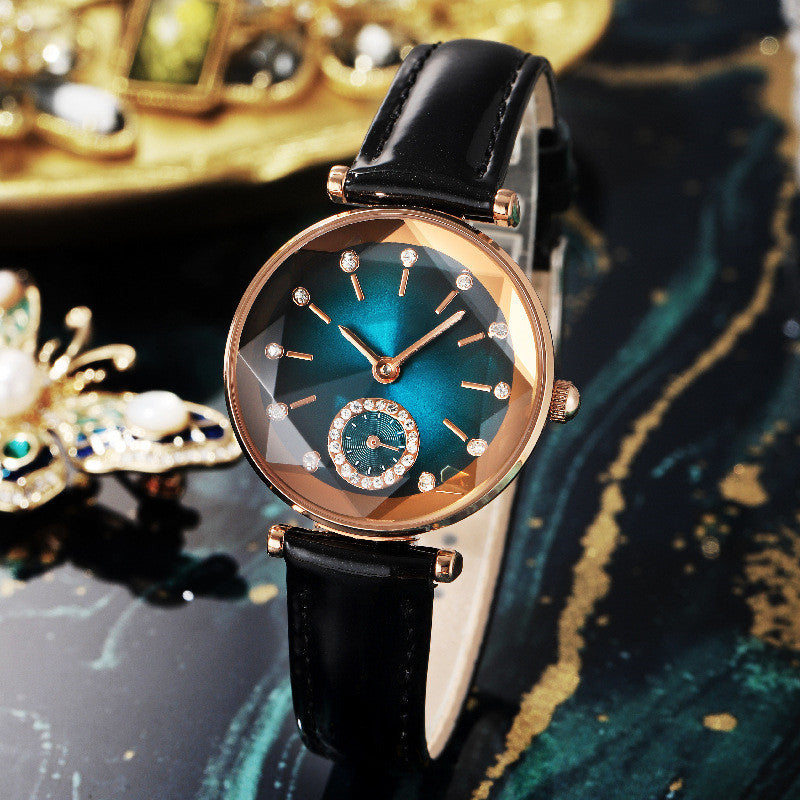 Reloj de Mujer con Correa de Diamantes