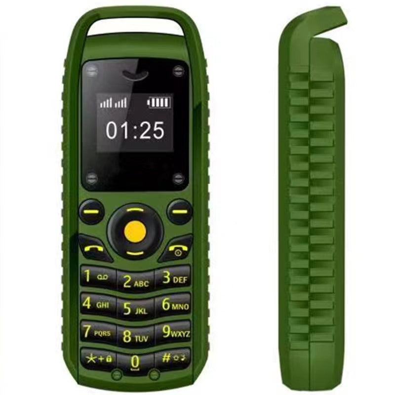 Téléphone portable mini double carte droit à boutons