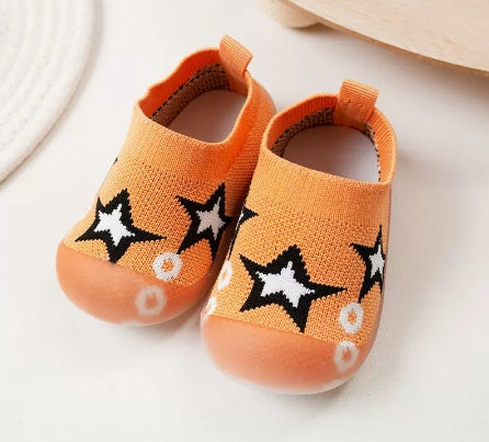 Chaussures de marche antidérapantes à semelle souple pour bébés, printemps et automne