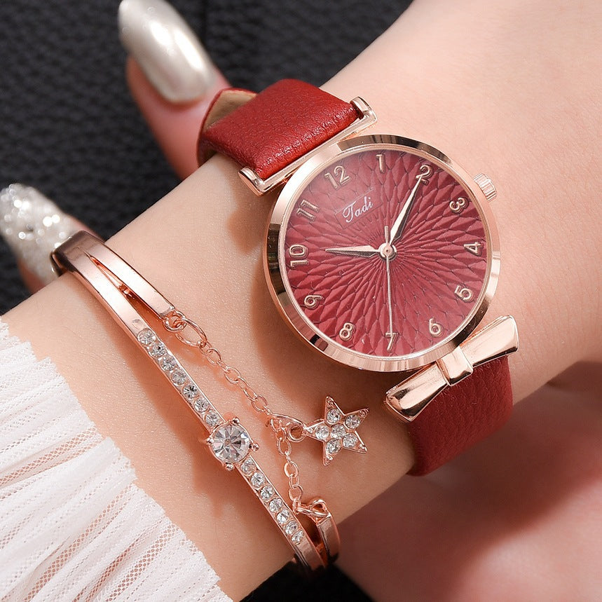 Reloj de pulsera digital de aleación para mujer