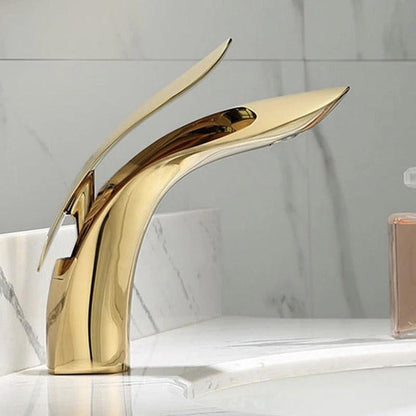 Brass internet celebrity rose gold creative personalized washbasin bathroom washbasin hot and cold by eprolo