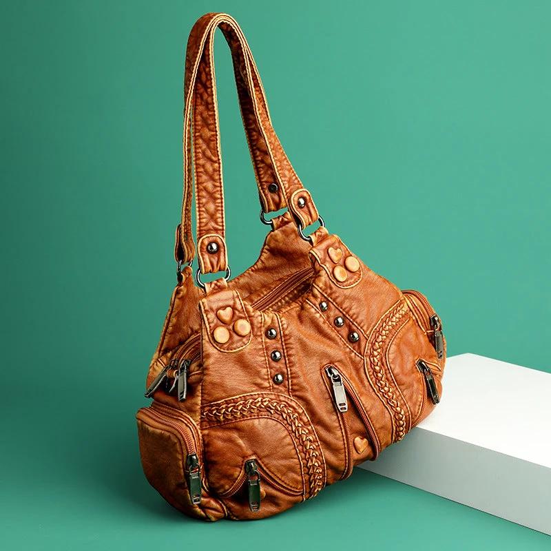 Vintage women's handbag large capacity single shoulder crossbody bag by eprolo