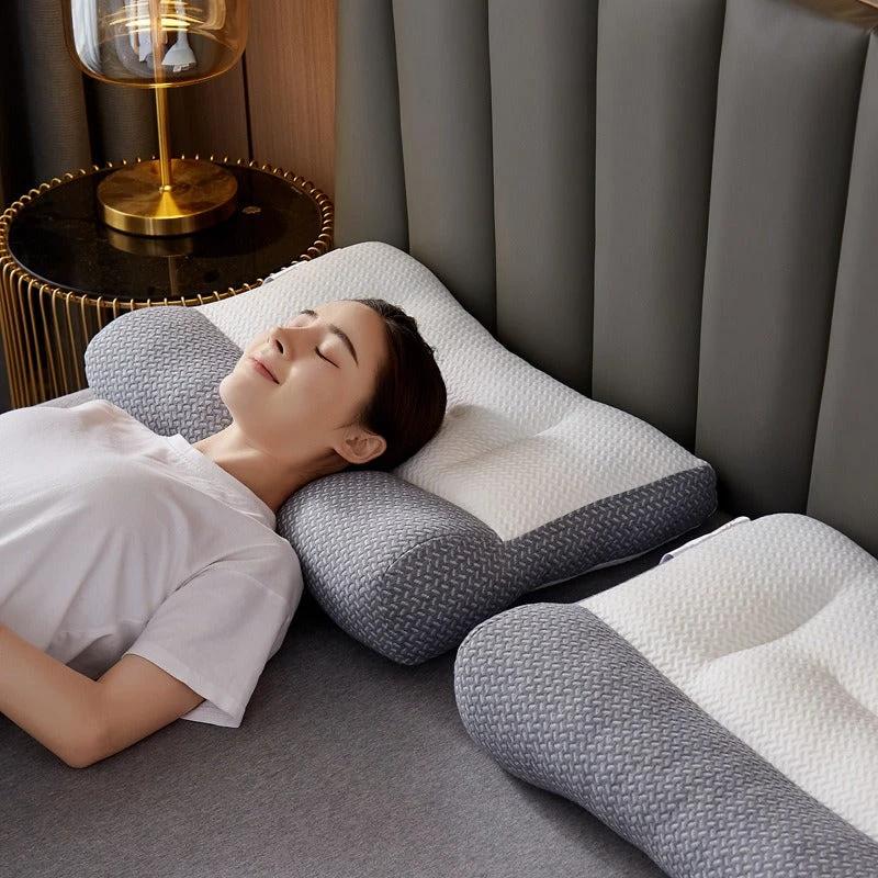 New traction Japanese orthopedic anti arch hotel exclusive luxury bag neck protection space memory pillow by eprolo
