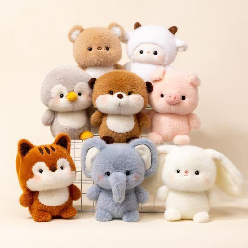 Cute Animal Plush Toy Doll Table Decoration