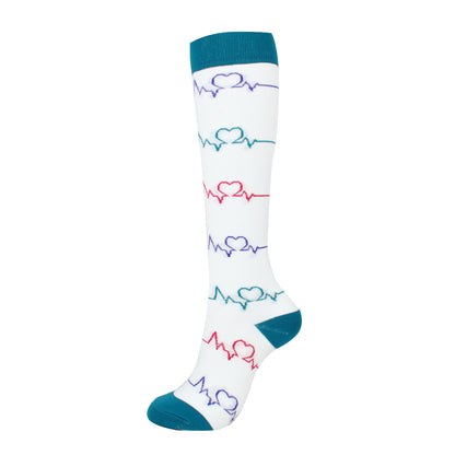 Chaussettes de sport de compression extensibles pour femmes
