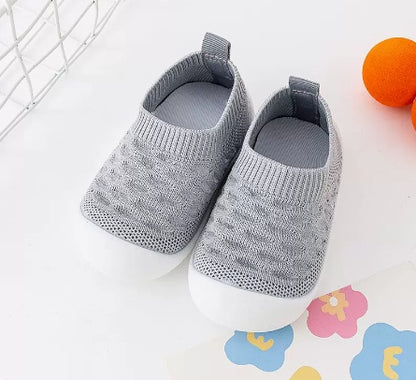 Chaussures de marche antidérapantes à semelle souple pour bébés, printemps et automne