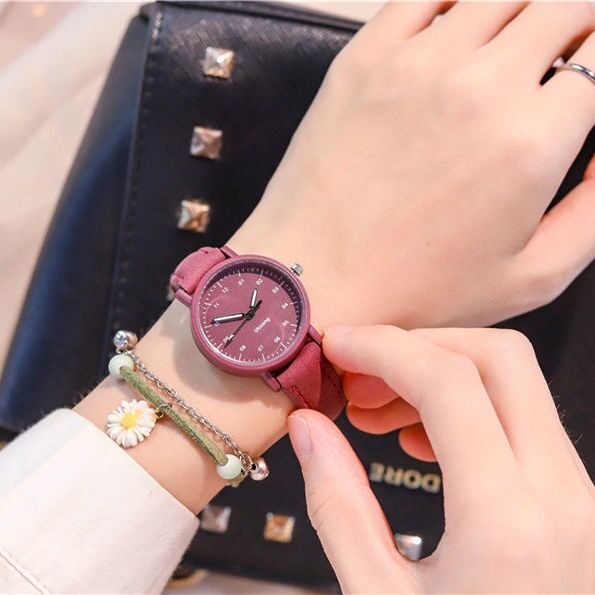 Reloj antiguo estilo Mori de temperamento sencillo para niñas coreanas