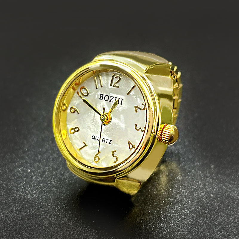 Nuevo Reloj de Anillo Digital Joyería Creativa para Estudiantes