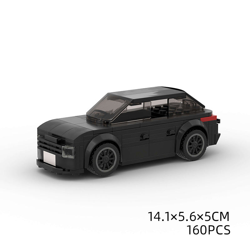 Jouets pour enfants Modèle de voiture Voiture de sport et petites briques de construction MOC Jouets éducatifs