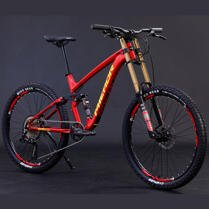 Mieaor™ TrailBlaze Pro – Full Suspension MTB (26/27.5", 11-Speed, Oil