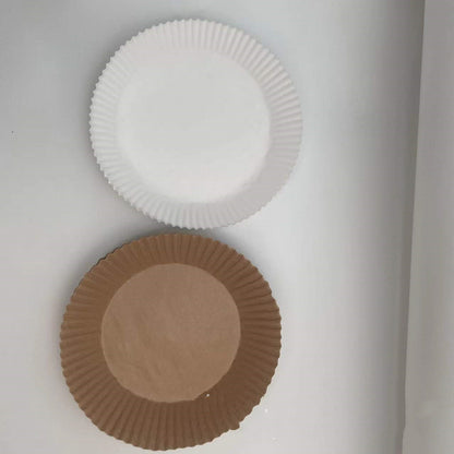Freidora de aire, papel desechable para alimentos, forro de papel, freidora, cocinas, a prueba de aceite, plato de barbacoa, vaporizador, accesorios para hornear