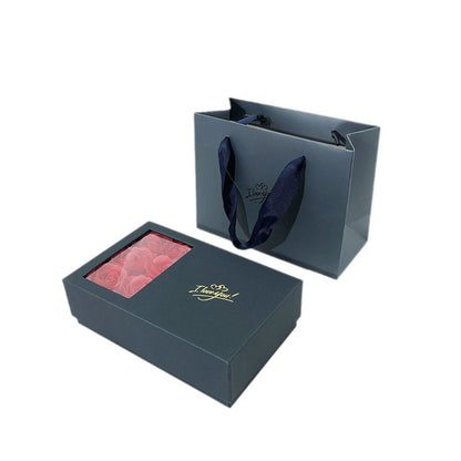 Coffret Cadeau Exquis : Bague de Couple, Collier, Boucles d'Oreilles et Ornement