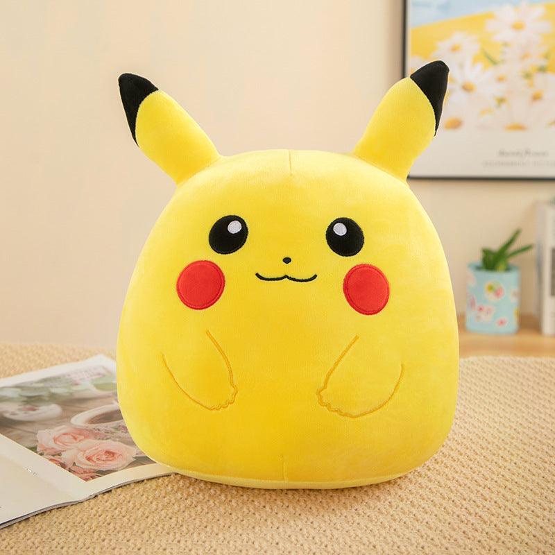 Oreiller en peluche doux et mignon en forme d'animal de dessin animé