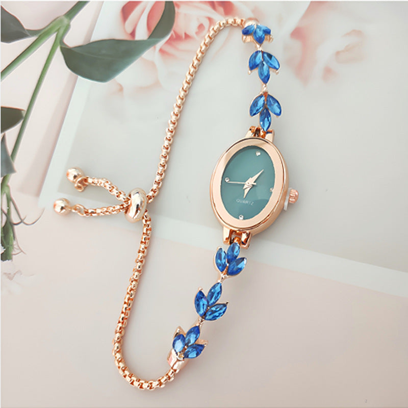 Montre femme Wheat Diamond à ajustement libre