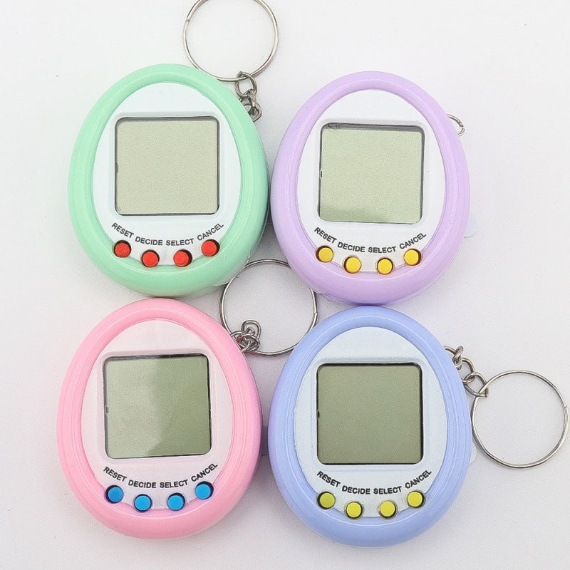 Mini Machine Électronique pour Animaux de Compagnie Porte-clés Jeu de Développement d'Elf Virtuel