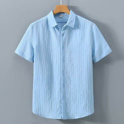 Chemise Homme Anti-UV Ample Coton Respirant