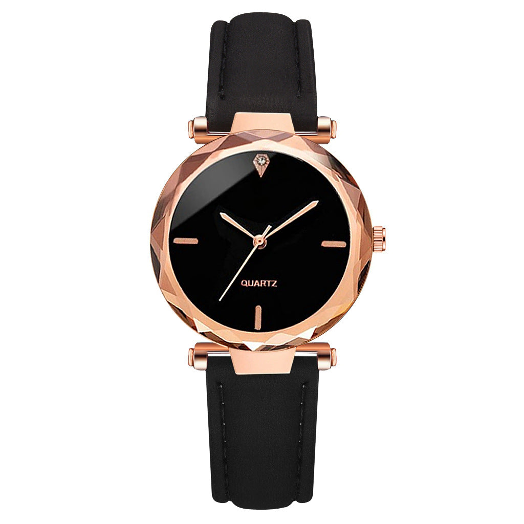 Montre simple à bracelet Montre à quartz Ensemble de bracelet