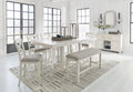 Robbinsdale - Rectangular Counter Height Dining Extension Table Set-1