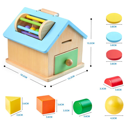 Chalet Éducation de la petite enfance Pour bébé Jouets éducatifs occupés