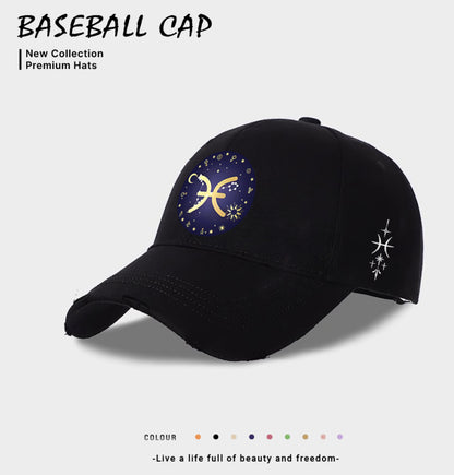 Casquette de baseball décontractée style européen et américain pour femme