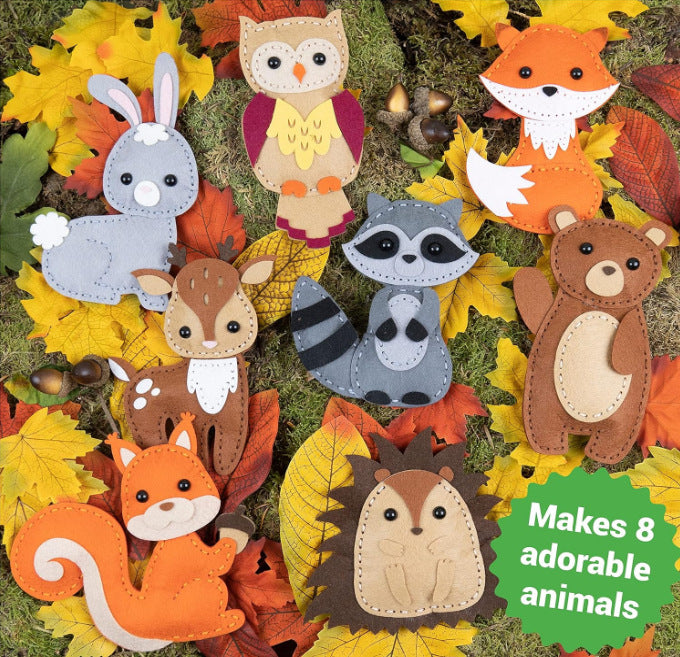 Jouets éducatifs créatifs en feutrine cousus main pour enfants