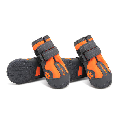 Zapatos grandes para perros, antideslizantes, resistentes al desgaste, zapatos para mascotas