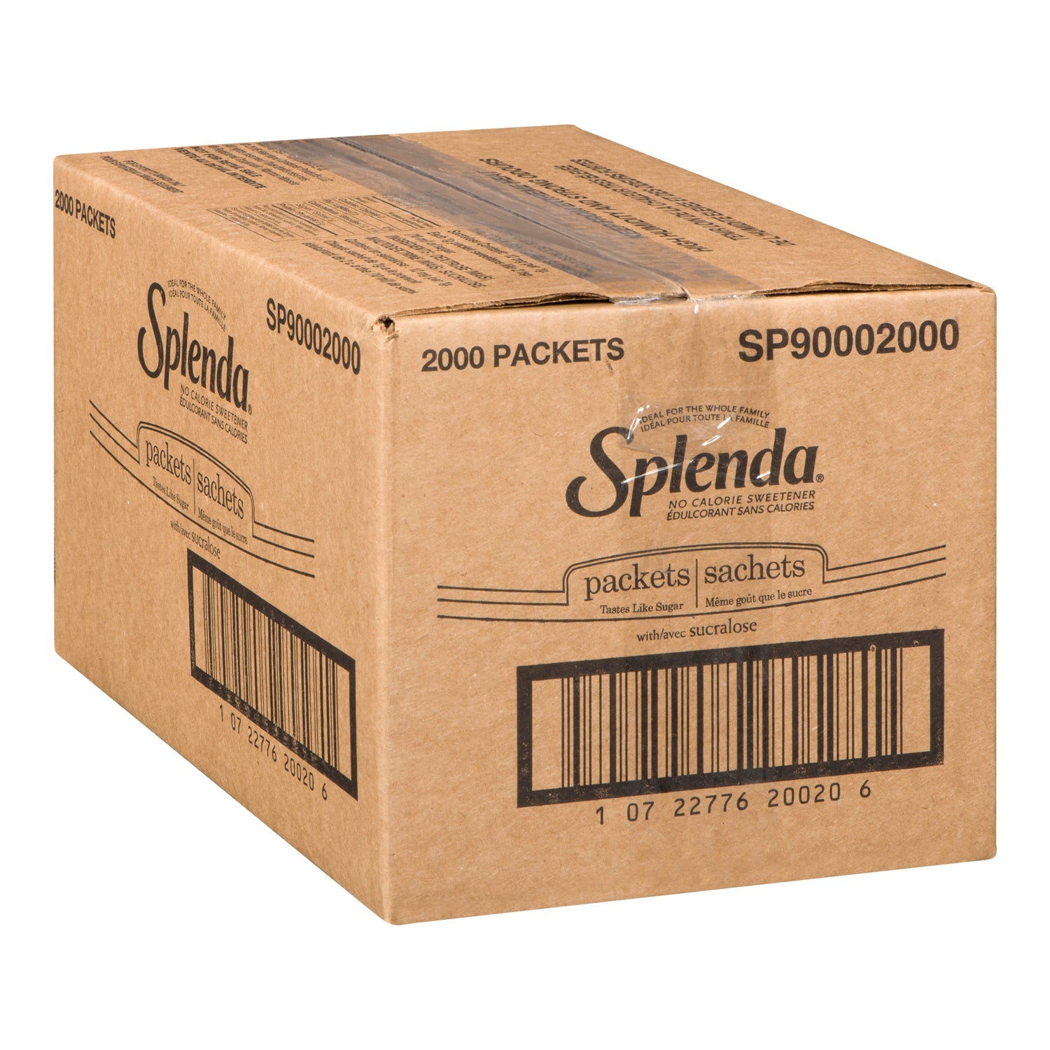 Sustituto de Azúcar Splenda - 2000 x 1 g - Splenda - Ingredientes para Restaurantes y Servicios de Comida - Distribución Canadiense - Envío Gratuito Dentro de Canadá en Pedidos Superiores a 199 CAD