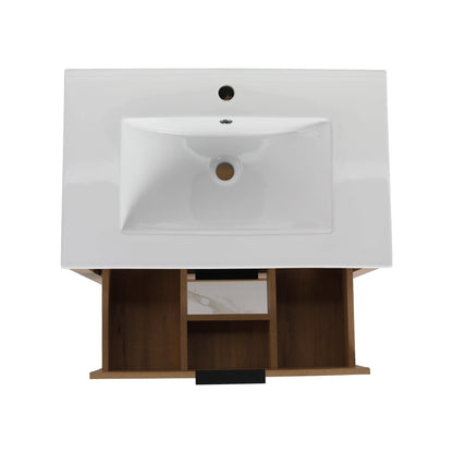 30 Inch Bathroom Vanity Plywood With 2 Drawers by eprolo