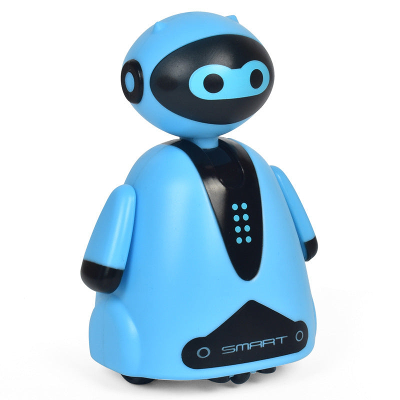 Stylo Robot Animal de Compagnie Magique à Ligne Dessinée, Suivi Inductif d'Animaux, Piste Noire, Course Automatique